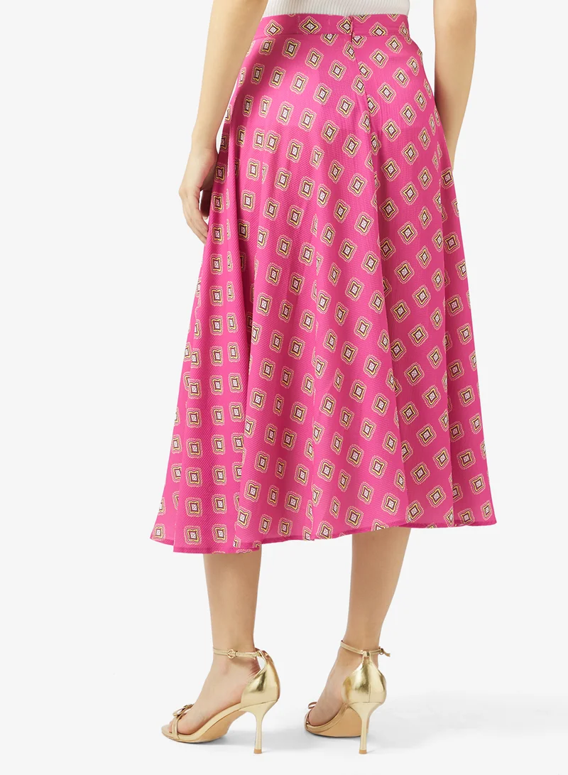 Ella  Printed Skirt for Women | Best Price UAE